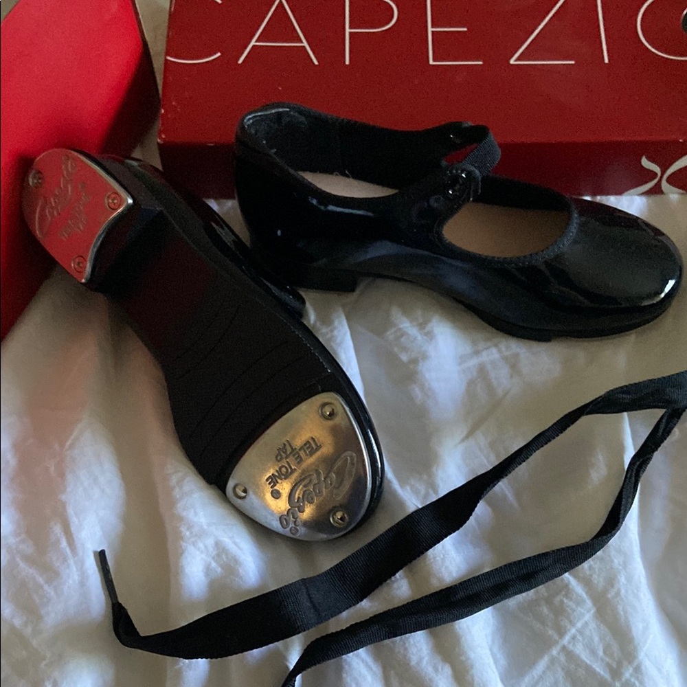 Capezio Glossy Black Dance Shoes